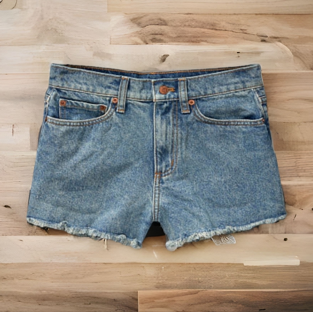 VS PINK high-waisted cutoff shorts